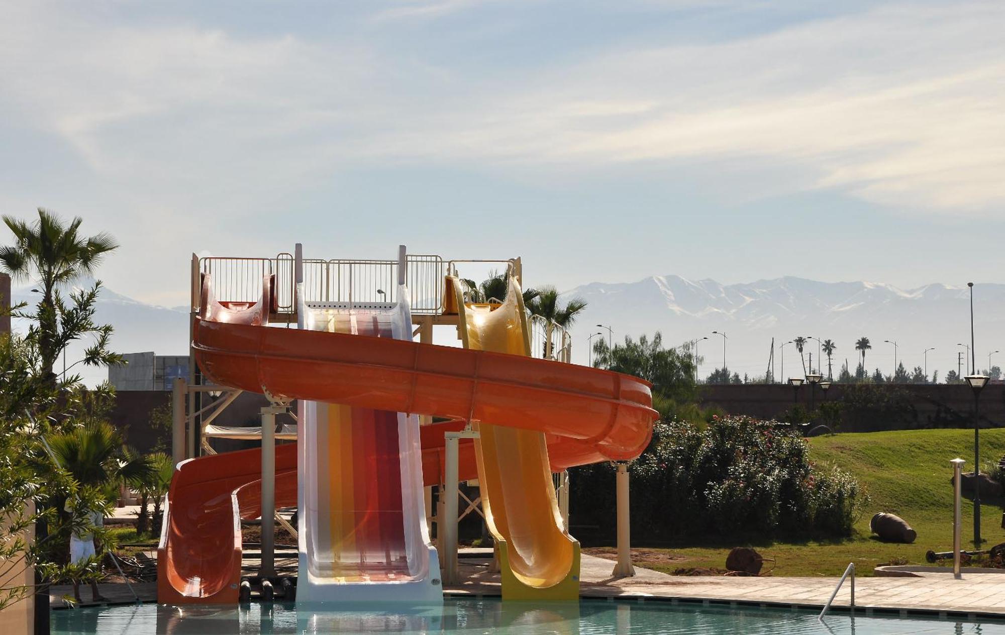 เกนซี คลับ อักดัล เมดินา ออล อินคลูซีฟ Hotel Lahebichate ภายนอก รูปภาพ The water park at the hotel