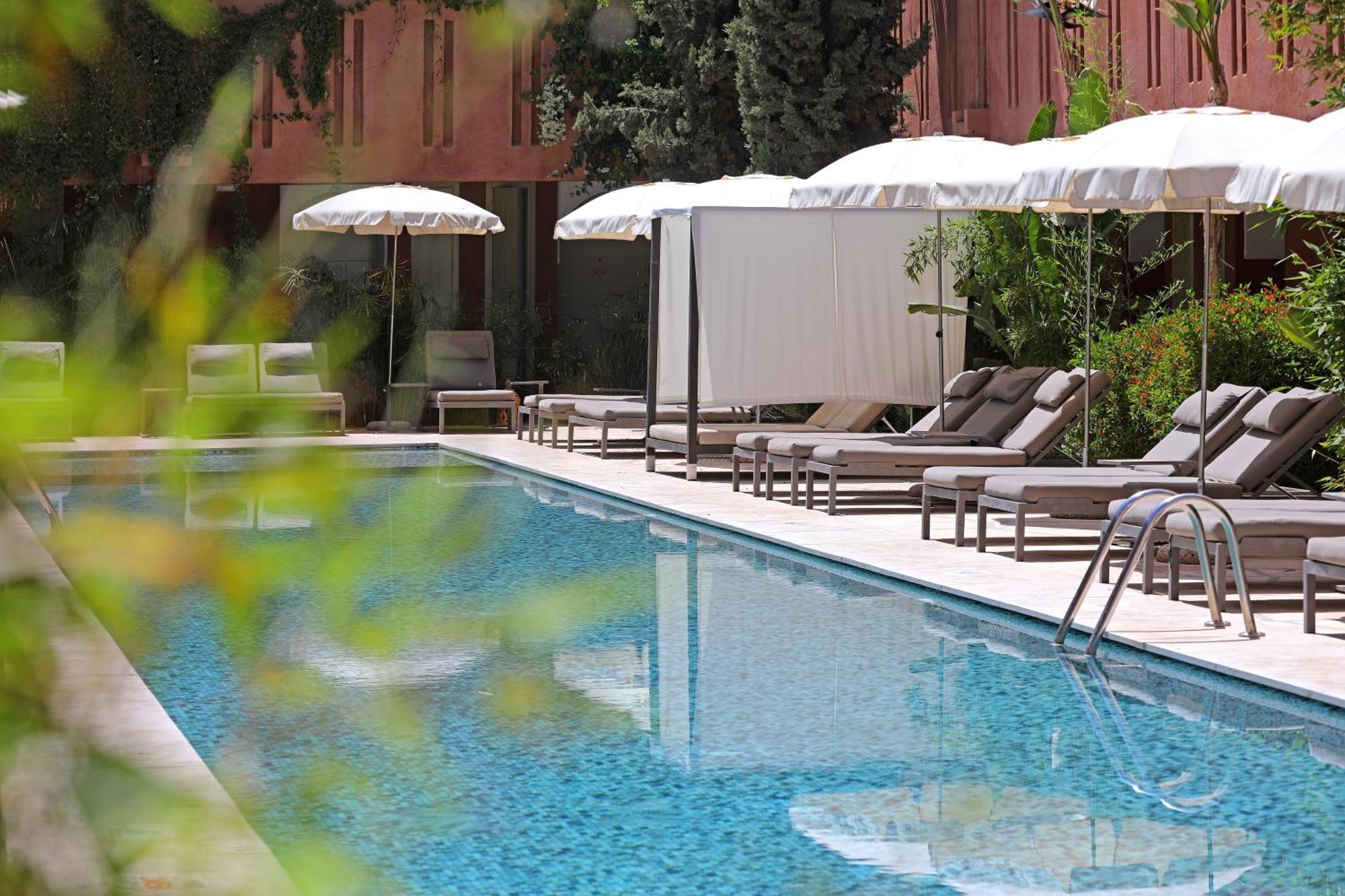 เกนซี คลับ อักดัล เมดินา ออล อินคลูซีฟ Hotel Lahebichate ภายนอก รูปภาพ The swimming pool at the hotel