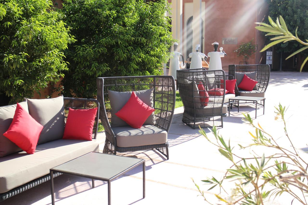 เกนซี คลับ อักดัล เมดินา ออล อินคลูซีฟ Hotel Lahebichate ภายนอก รูปภาพ The hotel's terrace