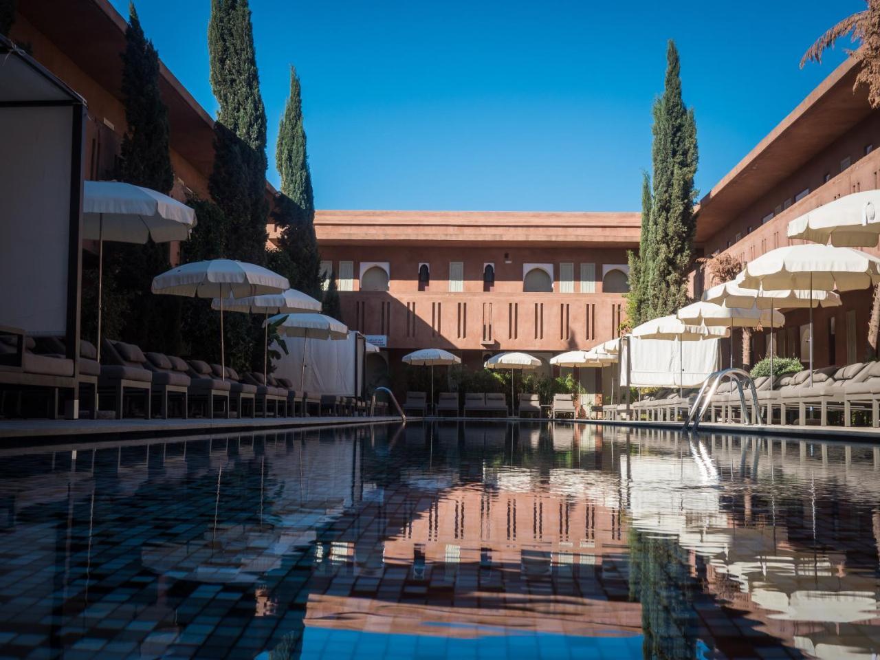 เกนซี คลับ อักดัล เมดินา ออล อินคลูซีฟ Hotel Lahebichate ภายนอก รูปภาพ The pool at the hotel